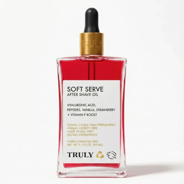 Soft Serve After Shave Oil | Aceite Reparador Post-Afeitado Truly (90ml)