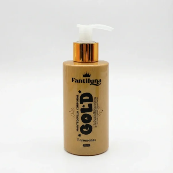 Mantequilla Gold | Crema Corporal Iluminadora con Destellos Fantiluna -140ml