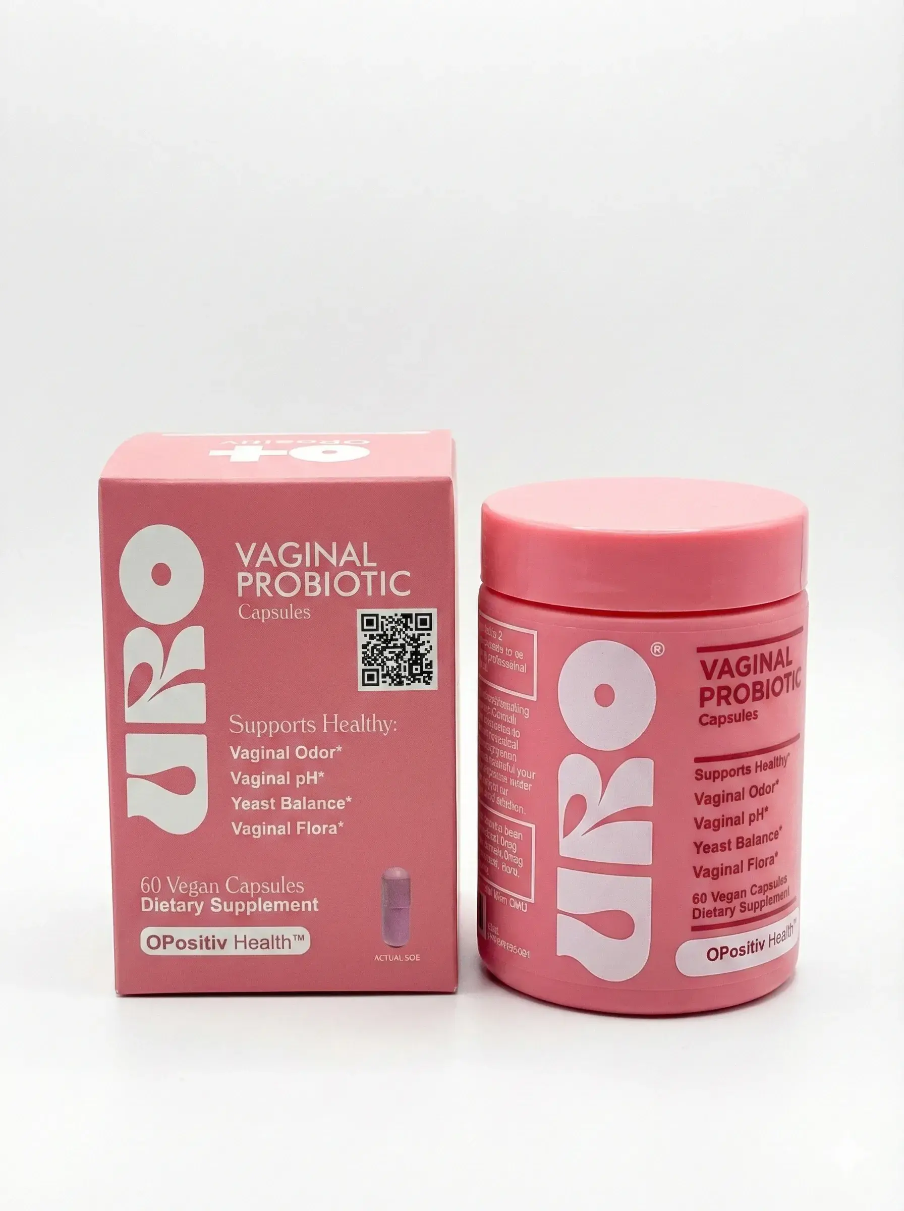 URO by Opositive | Complejo Probiótico de Equilibrio Íntimo -  60 cápsulas