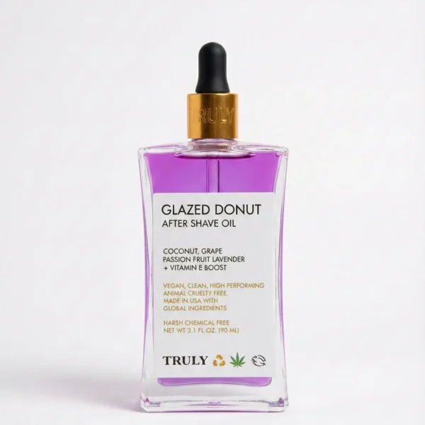 Glazed Donut After Shave Oil | Tratamiento Iluminador Post-Afeitado Truly - 90ml