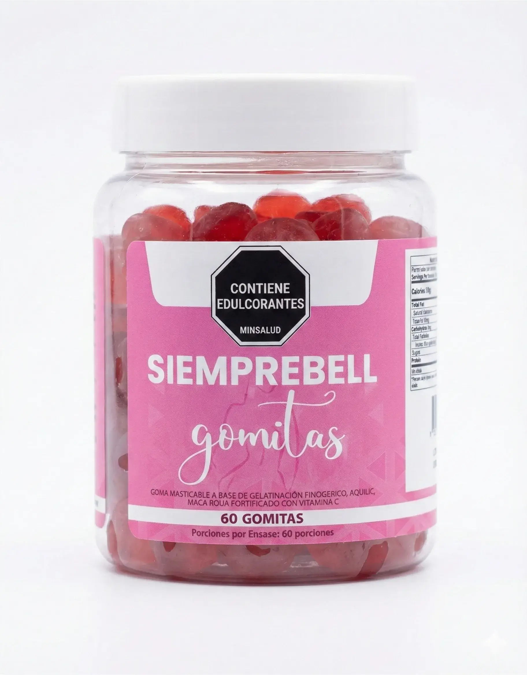 Siemprebell by Natural Health | Gummys de Escultura y Balance Femenino - 60 unidades