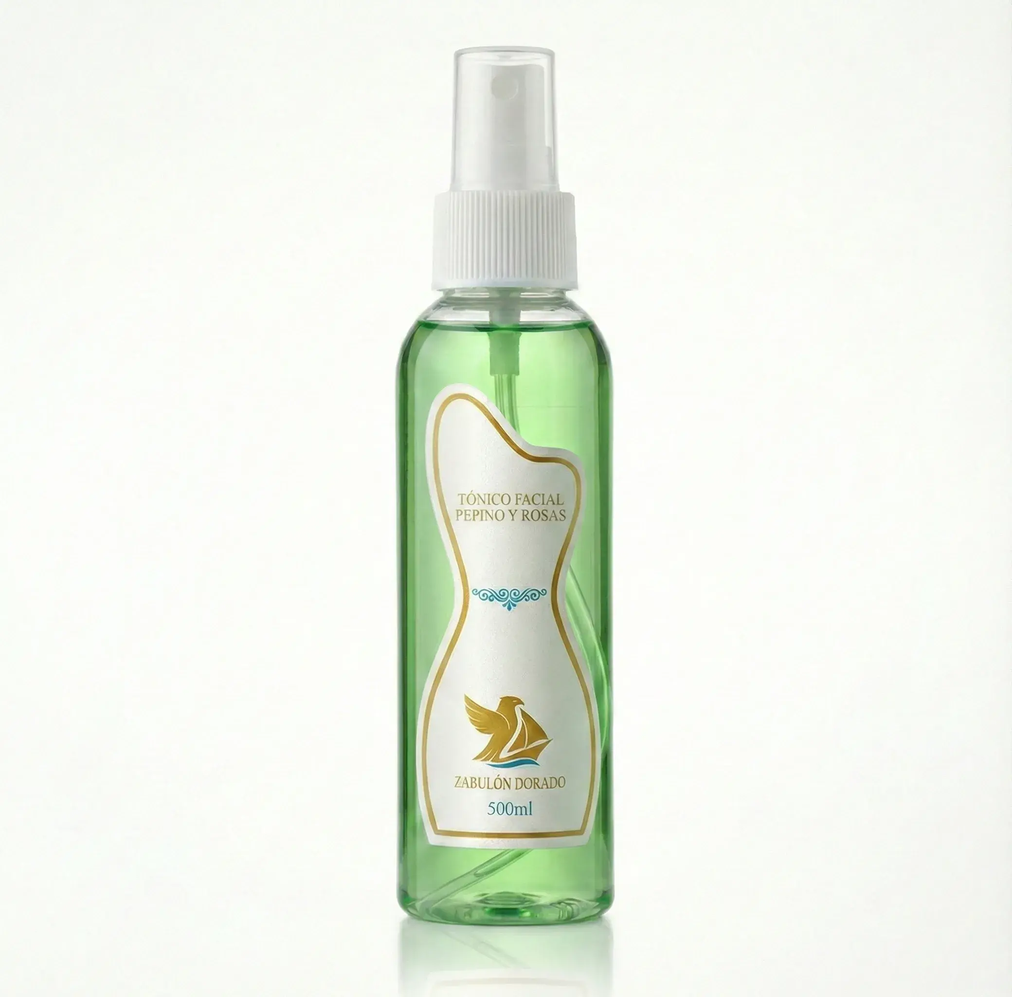 Tónico facial de pepino y rosas